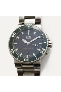Oris Aquis Automatic Green Watch Ref.01733 7653 4137